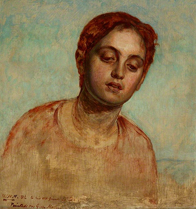 Study of a Head William Holman Hunt